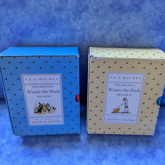 2 Original Winnie-the-Pooh Treasuries - Picture 1 of 9
